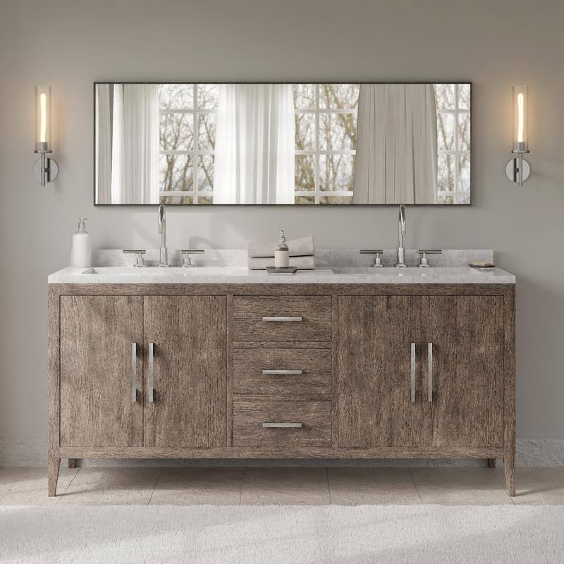 Aluminum Metal Frame Full-Length Floor Mirror