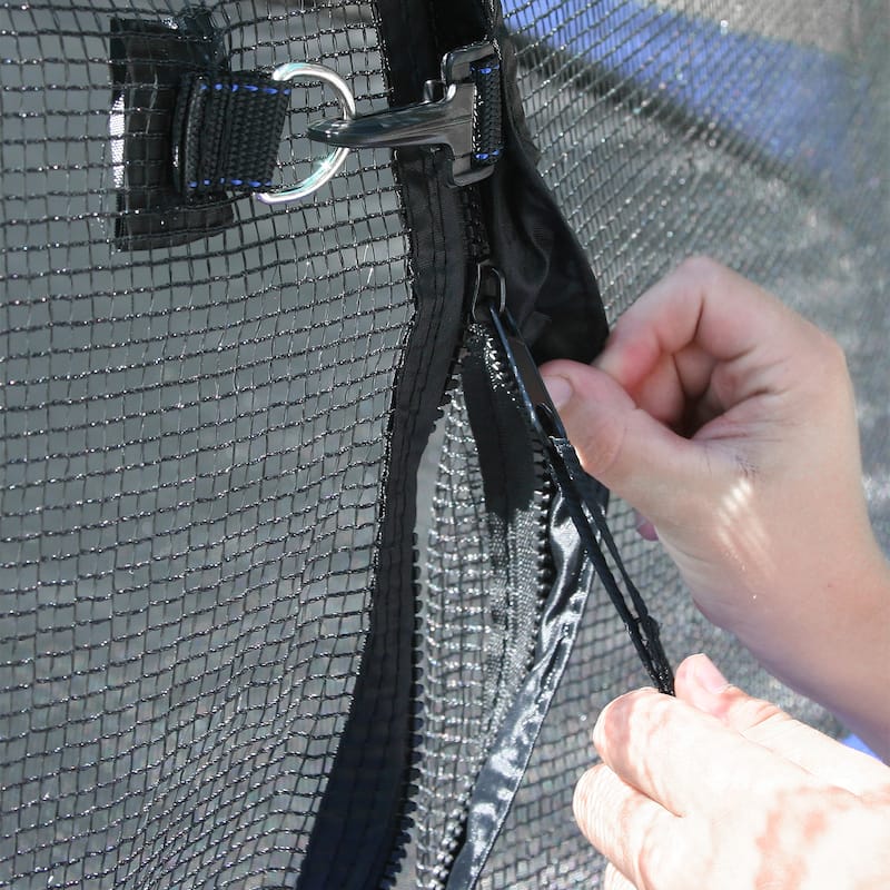 Skywalker Trampolines Purple 17-foot Oval Trampoline with Enclosure