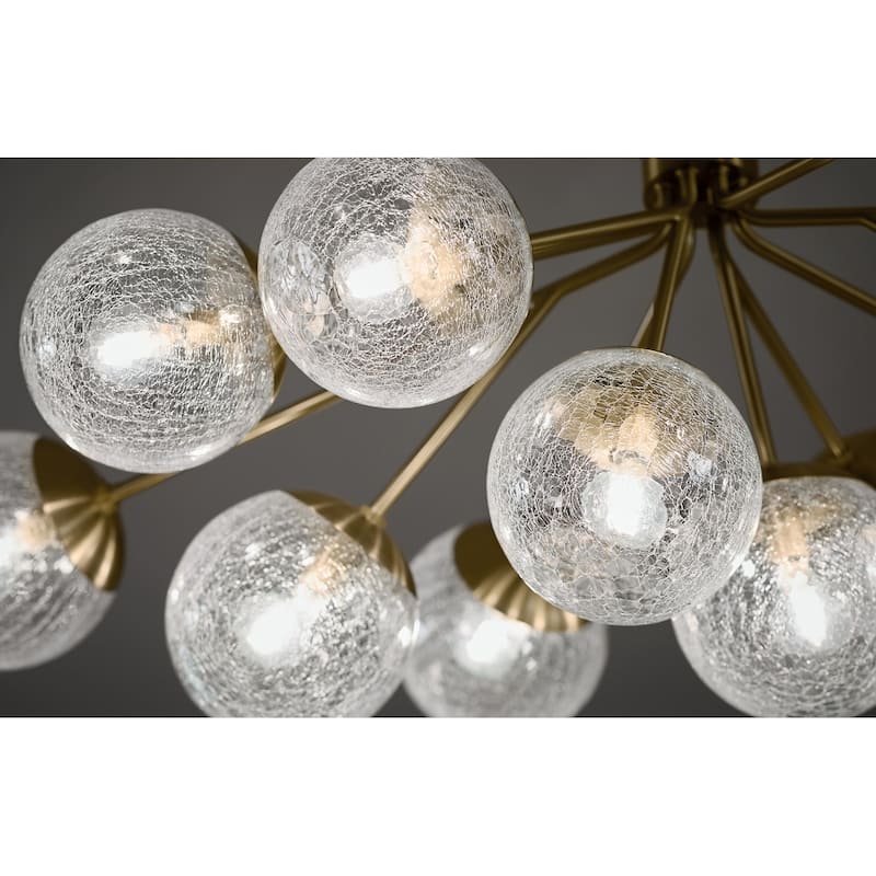 Kichler 52703 Silvarious 12 Light 48" Wide Chandelier