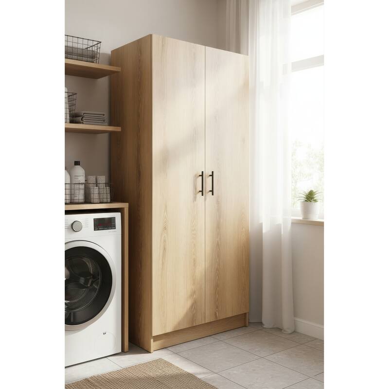 Modex Multi-Purpose Utility Storage Cabinet - W 31.5″ × D 15.7″ × H 70.9″