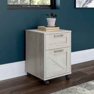 Cottage Grove 2 Drawer Mobile File Cabinet by Bush Furniture
