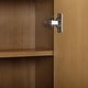 preview thumbnail 51 of 49, Teamson Home 22 in Wooden Bathroom Wall Cabinet, Wood Organizer for Bathroom, Kitchen, Laundry, Space Saving Furniture