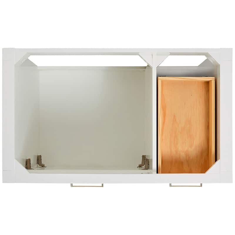 Ariel H037SLWQRVO Bristol 36" Thick Quartz Vanity Top