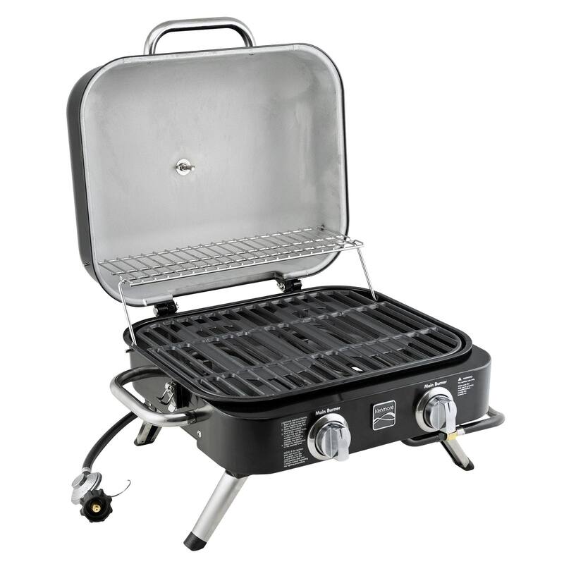 Kenmore 2-Burner Retro Portable Gas Grill