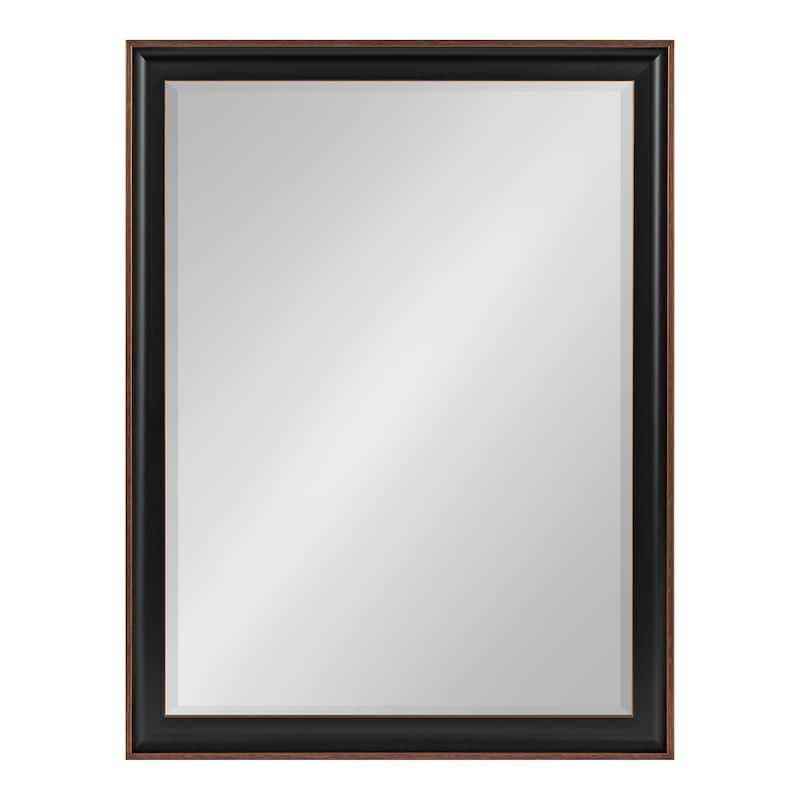 Kate and Laurel Havana Framed Beveled Wall Mirror