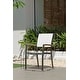 preview thumbnail 4 of 4, Pacific Casual Italica Aluminum & Smoked Glass 7pc Dining Set