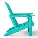 preview thumbnail 4 of 156, Aderson Outdoor Poly Adirondack Chair With Ottoman And Side Table 12-Piece Set