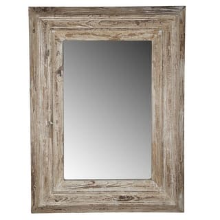 Distressed Colfax Framed Wall Mirror - 39.5"
