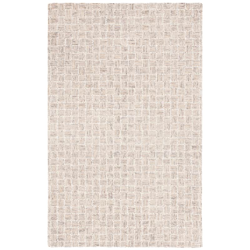 SAFAVIEH Handmade Micro-Loop Courteney Transitional Wool Rug