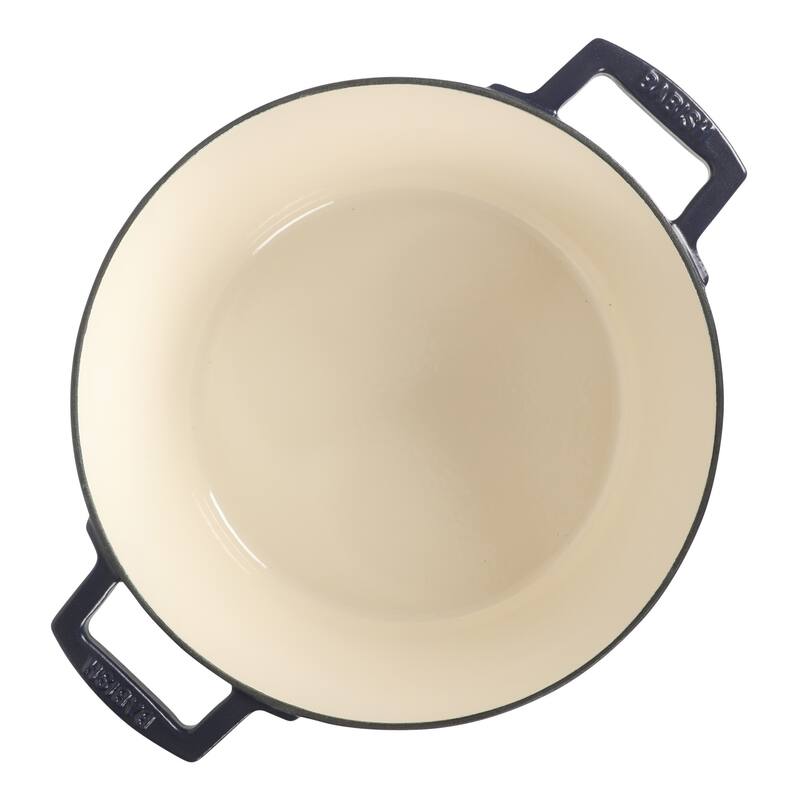 Babish 6 Qt Round Matte Enamel Cast Iron Dutch Oven