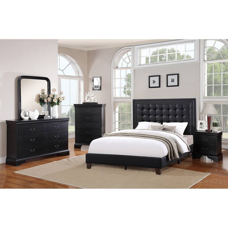 Contemporary Style,Bedroom Tall Chest Of Five Drawers,Solid Wood Storage Shelves,Sturdy Construction
