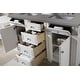 preview thumbnail 9 of 14, James Martin Vanities Bristol 60" Double Vanity, Bright White
