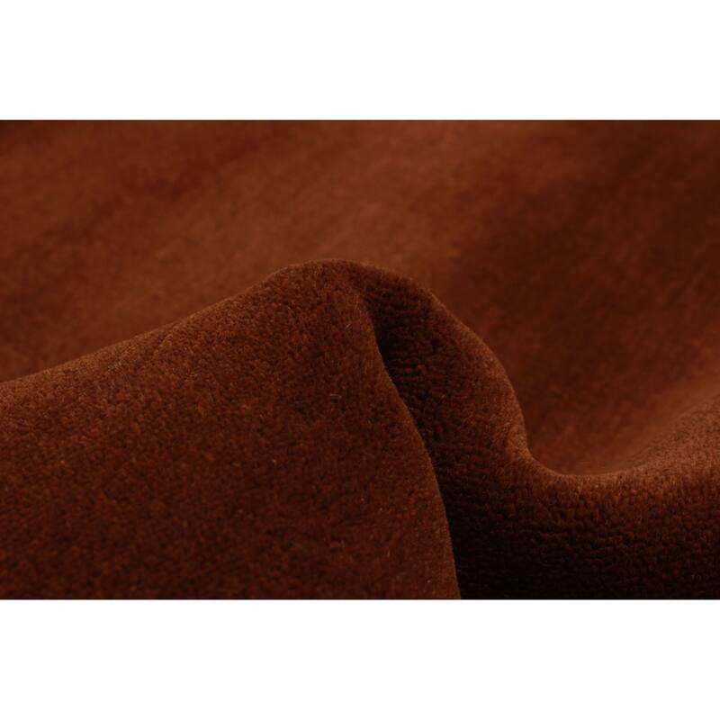 Kashkuli Gabbeh Brown Rug 2'8" x 11'1" - 2'8 x 11'1