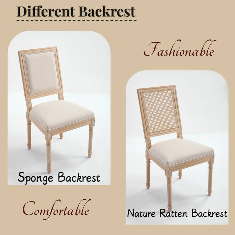 Upholstery Dining Chairs Set of 2