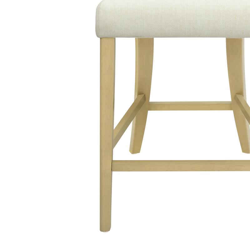 Set of 2 Counter Stools Without Arm