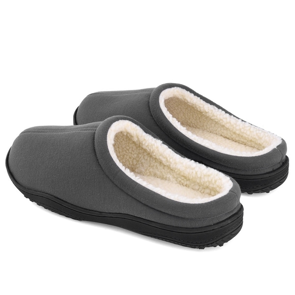 mens memory foam slippers