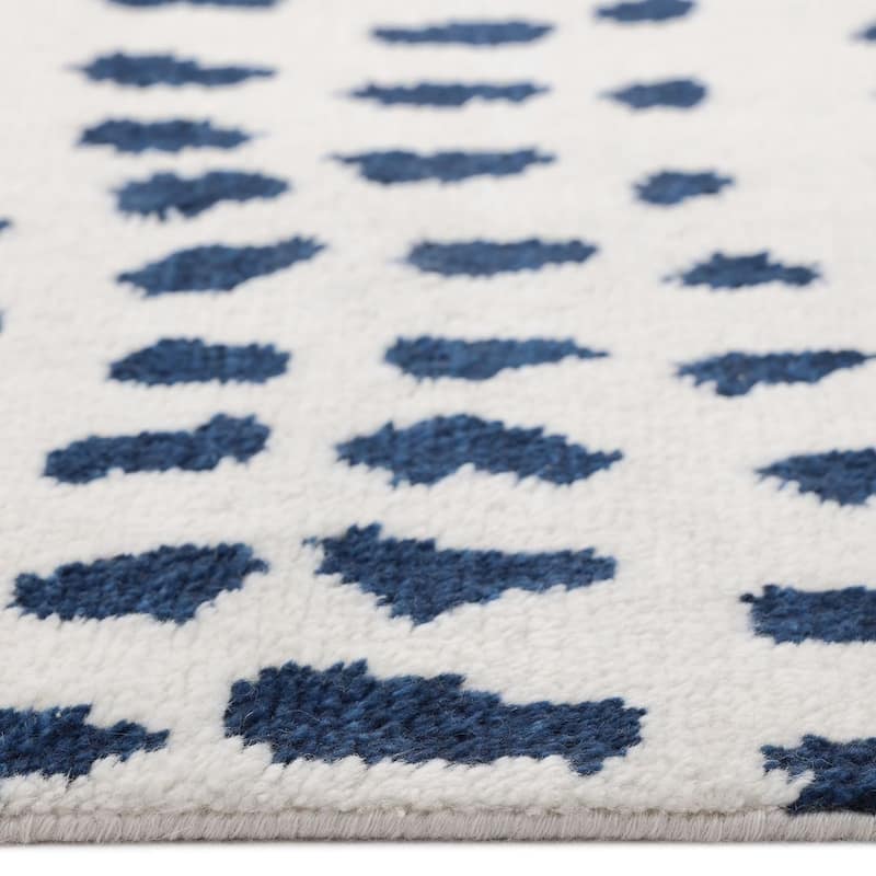 Overton Handmade Boho Animal Print Area Rug