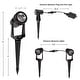 preview thumbnail 14 of 12, Pure Garden Corded LED Landscape Spotlights Weather-Resistant Outdoor Lighting - Set of 8 - Set of 8