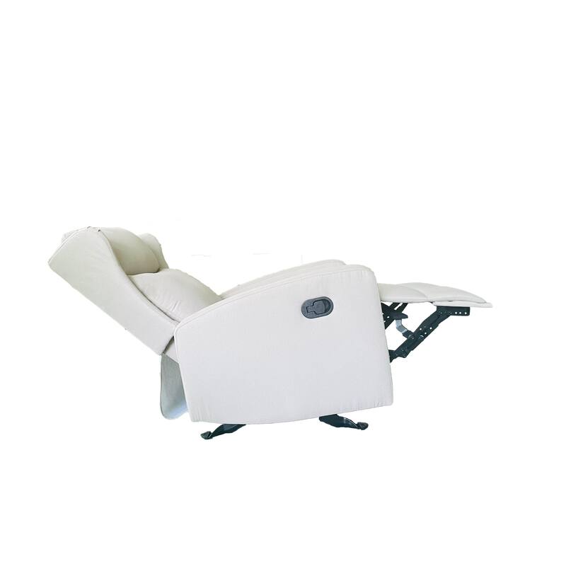 Rocking Recliner Chair,Adjustable Recliner Sofa with Lumbar Support,Classic Recliner Chair with Comfortable Arm and Back Sofa