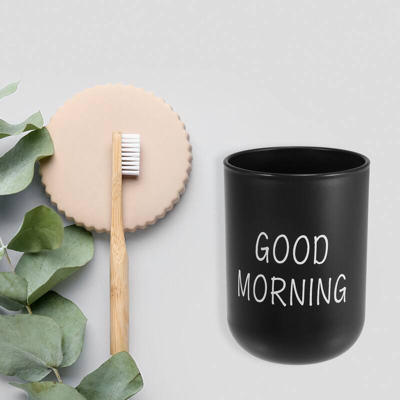 Bathroom Toothbrush Tumblers Plastic Toothbrush Cups 3.94"x2.83"