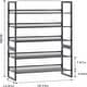 preview thumbnail 2 of 3, Shoe Rack 6 Tier - 11.8"D x 29"W x 44.57"H