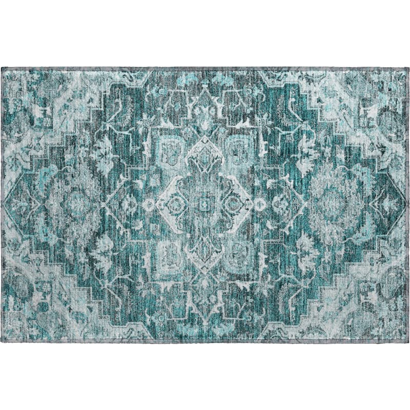 Premium Washable Super Soft Traditional Heriz Mayfield Rug