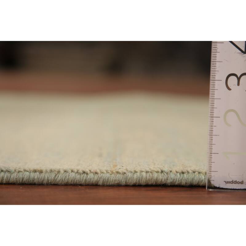 Gabbeh Oriental Runner Rug Hand-Knotted Multi-Color Wool Carpet - 2'10" x 6'7"