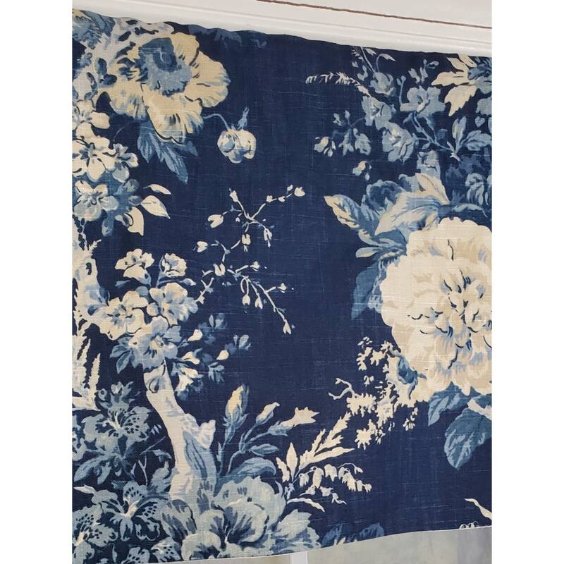 RLF Home Design Midnight Tailored Window Valance