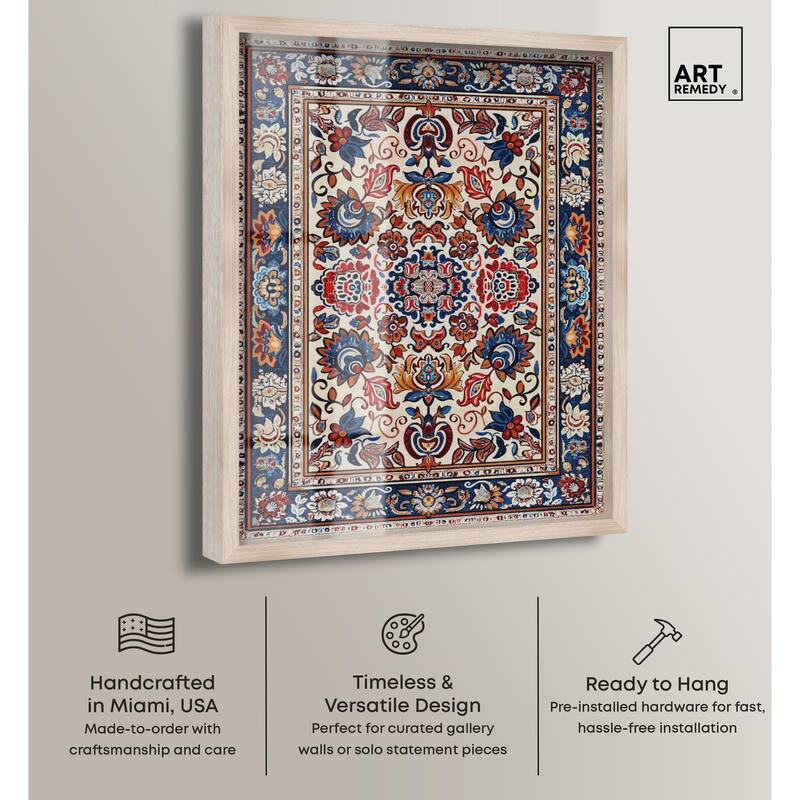 Morrocan Garden Shadowbox by Art Remedy