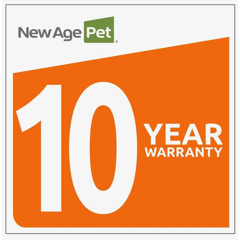 New Age Pet® ECOFLEX® Composite Fontana Outdoor Chicken Coop-Barn in Tan