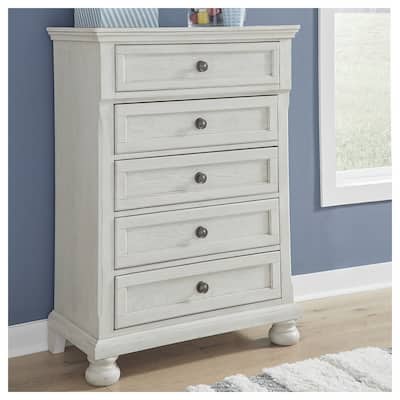 Signature Design by Ashley Robbinsdale White Dresser