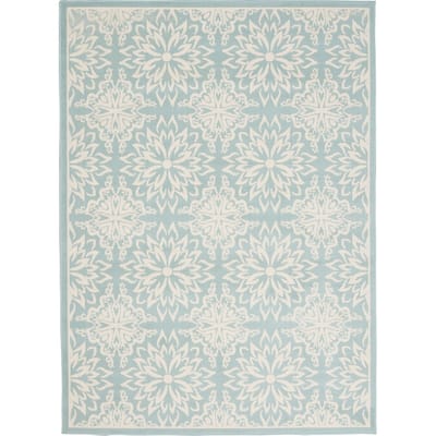 Nourison Jane Floral Medallion Indoor only Area Rug