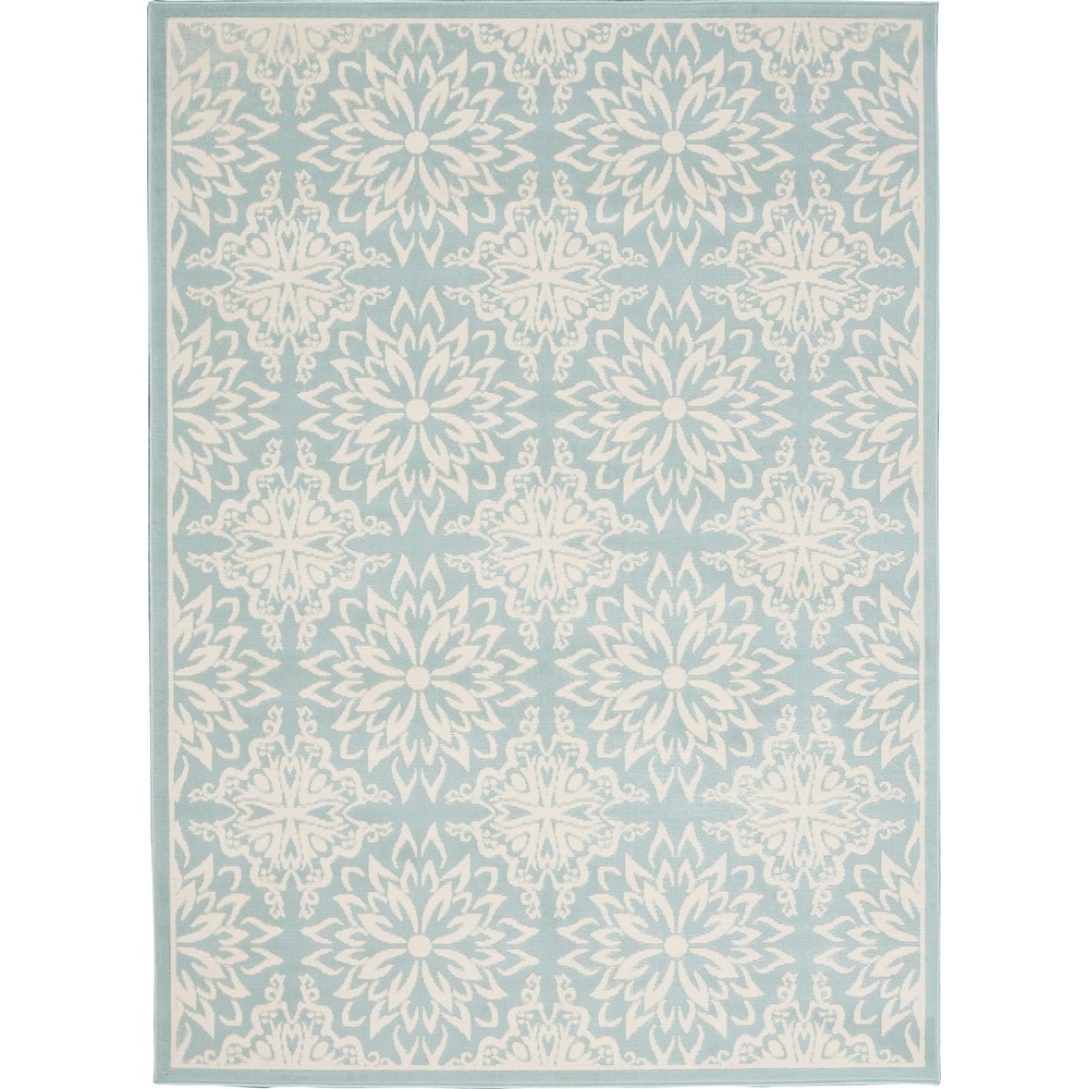 Nourison Jane Floral Medallion Indoor only Area Rug