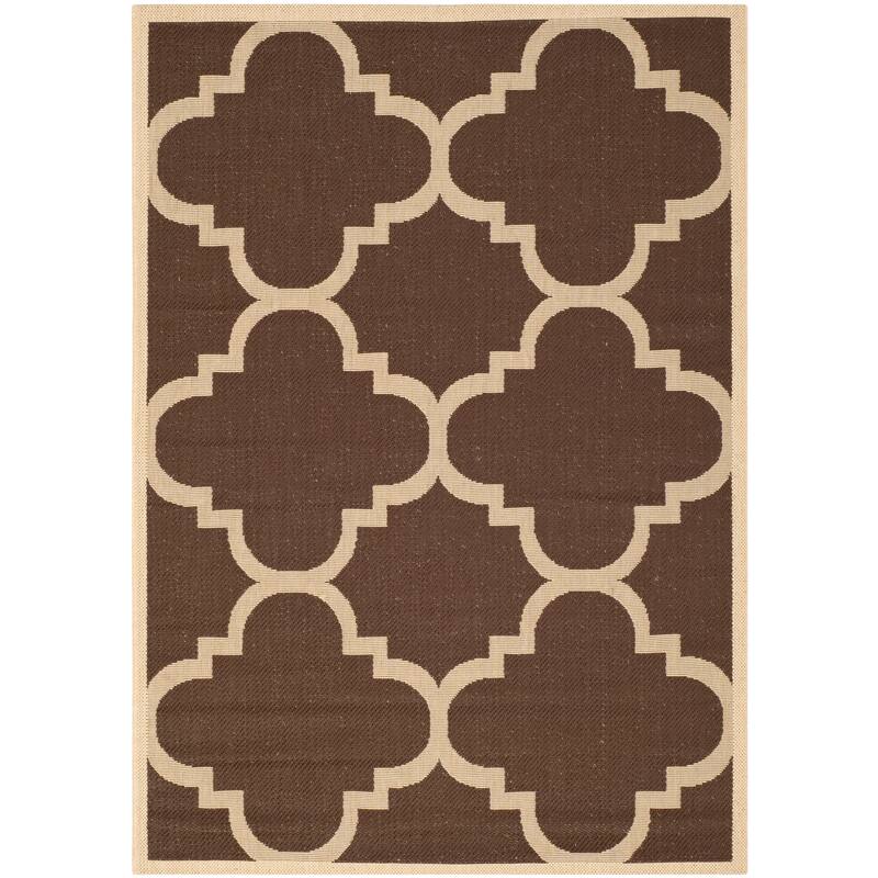 SAFAVIEH Courtyard Hafiza Indoor/ Outdoor Waterproof Patio Backyard Rug