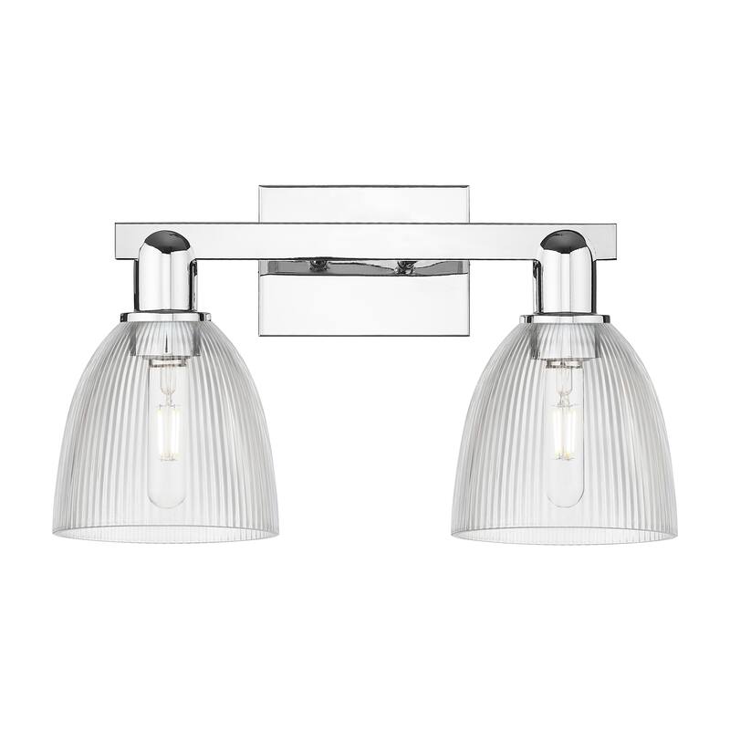 Innovations Lighting Endless Possibilities Arcadia - Castile - 2 Light 17" Bath Vanity Light - Clear/Polished Chrome
