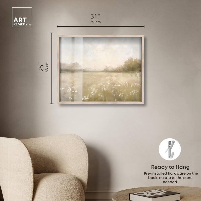 Peaceful Expanse Shadowbox by Art Remedy