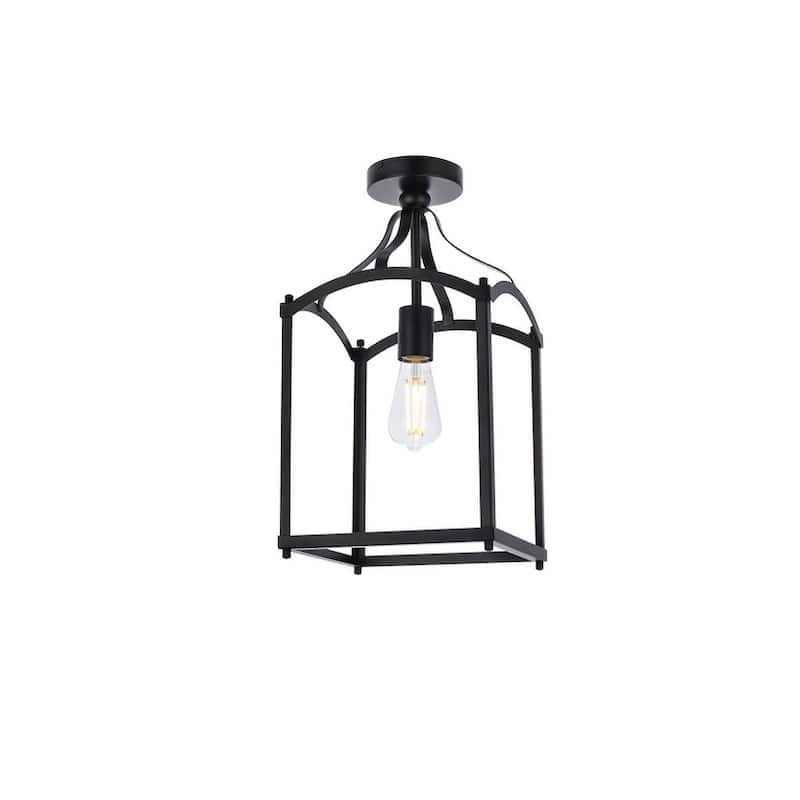 Jane 1 Light Flush Mount - 10 Inch