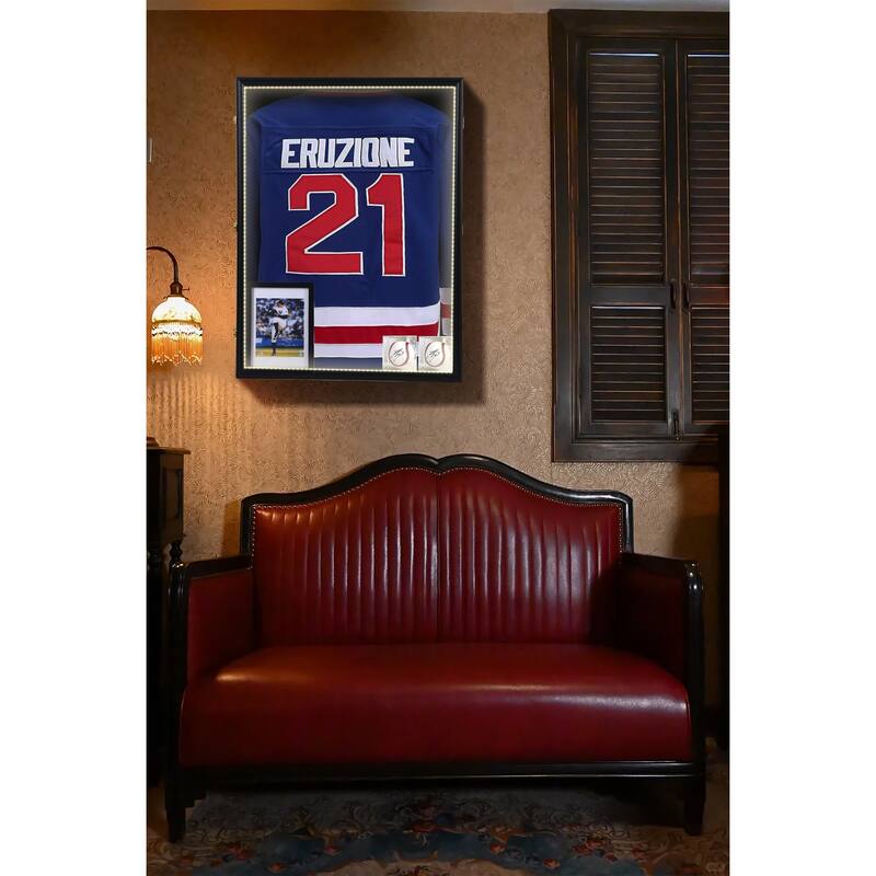 Jersey Frame Display Case, XL Jersey Display Case, with 2 Baseball Case and 1 Photo Frame