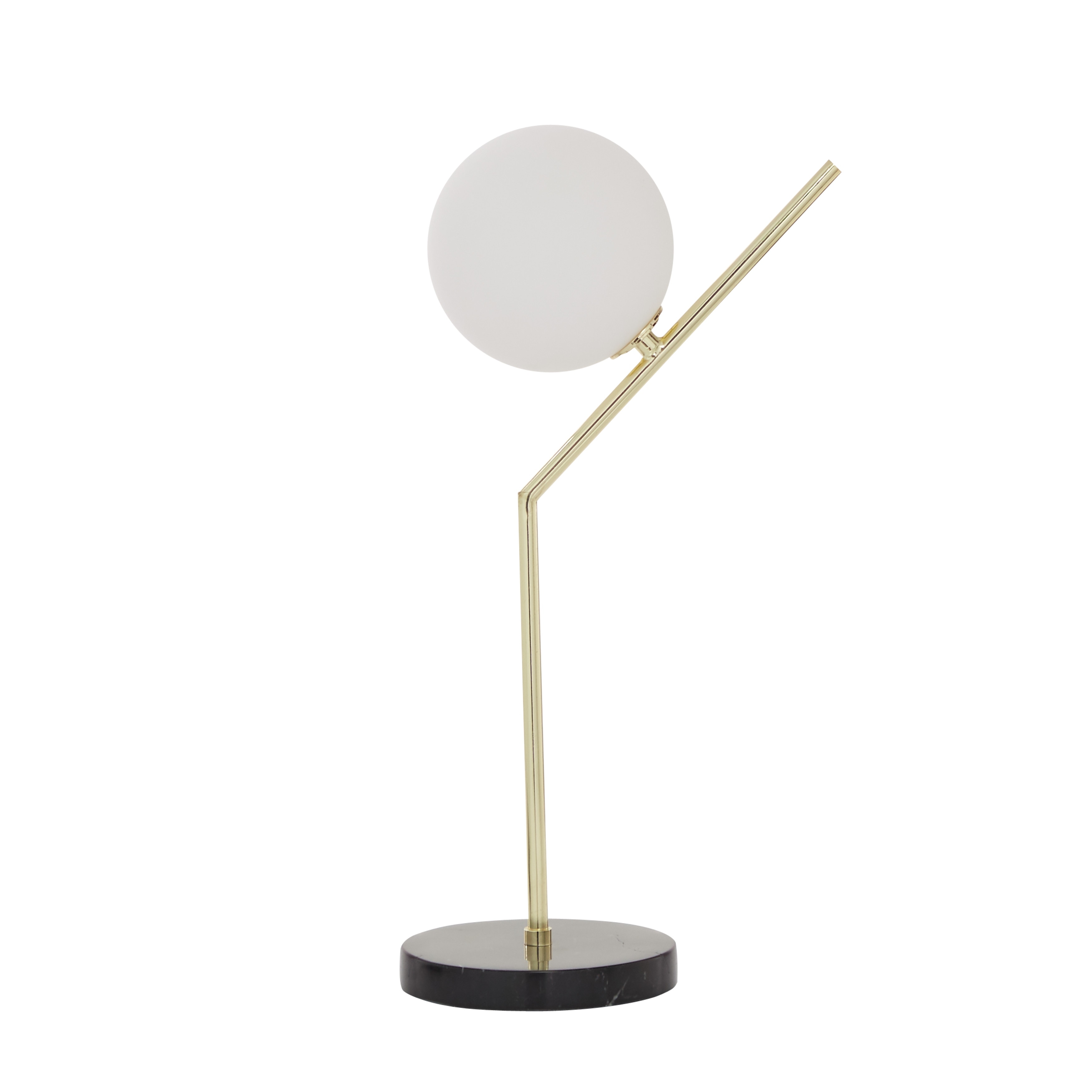 round glass table lamp