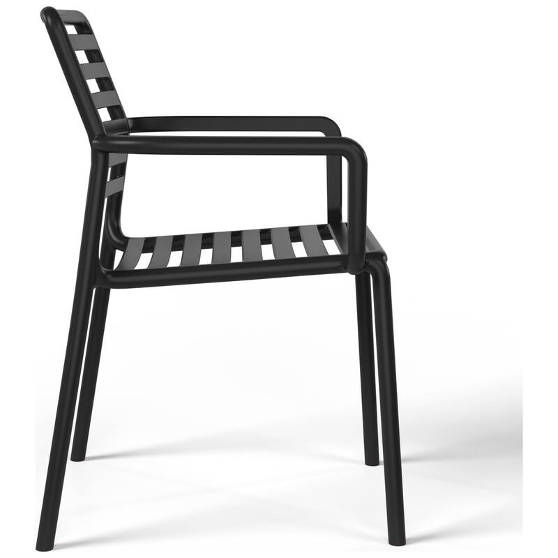 Frond and Form 4-Person Outdoor Round Dining Set