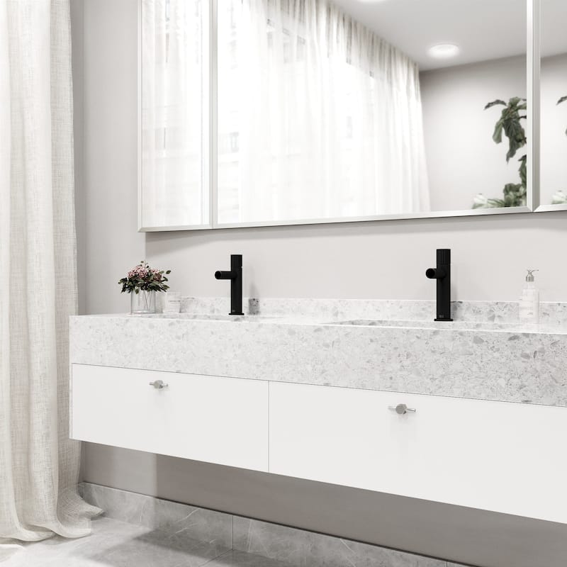 VIGO Ashford 8" H Single Handle Single Hole Bathroom Faucet