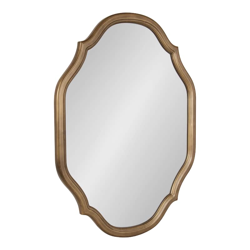 Kate and Laurel Augustina Framed Wall Mirror - 27x37 - 27x37 - Gold