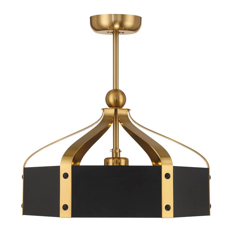 Savoy House 26-FD-7806 Sheffield 26" 3 Blade Indoor LED Fandelier