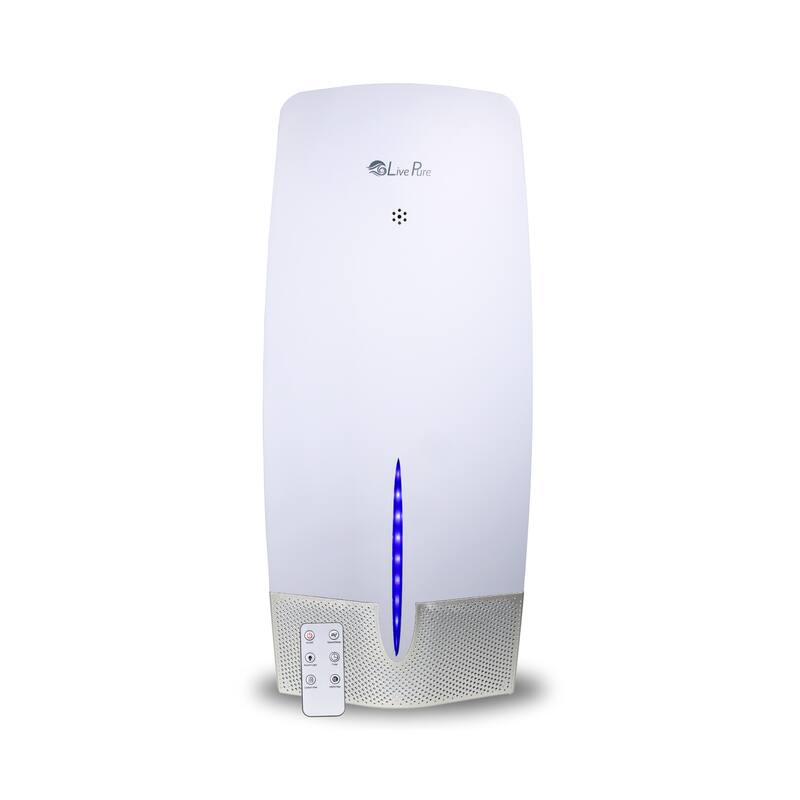 LivePure True HEPA Air Purifier w/Granular Carbon Insert, LP470THP - White
