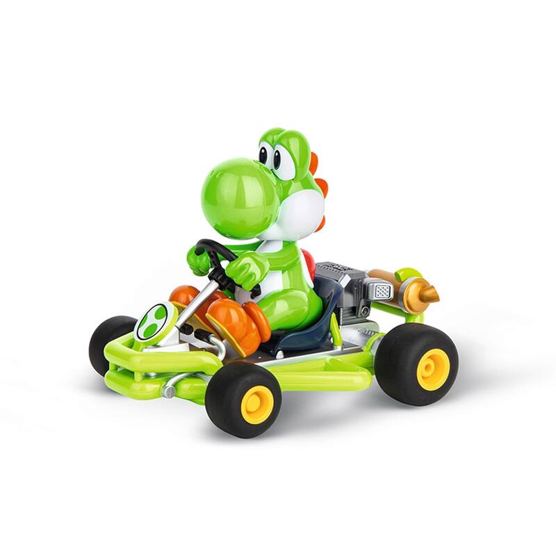 Kid's 2.4GHz Mario Kart Pipe Kart Remote Control Toy Car, Yoshi