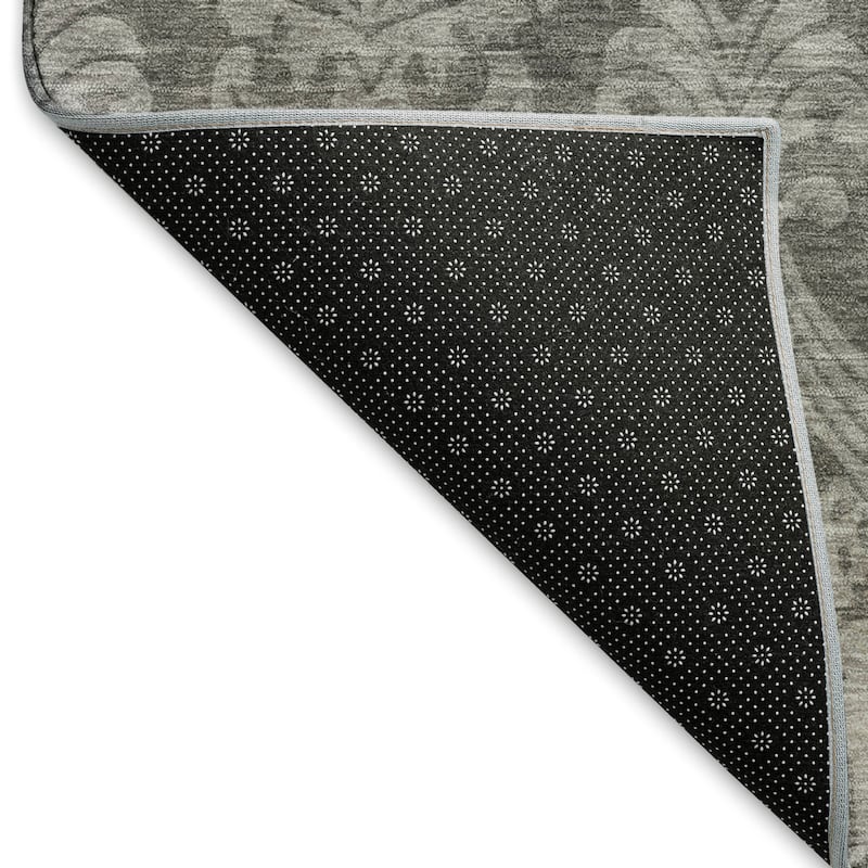 Premium Washable Super Soft Traditional Damask Mayfield Rug