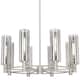 Option Satin Nickel / Light Smoke