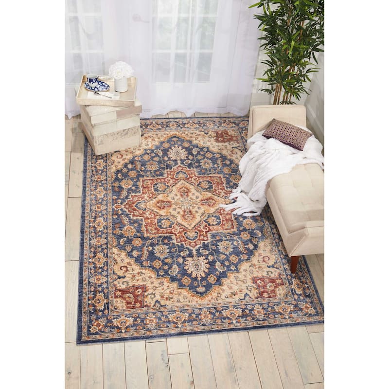 Nourison Reseda Persian Medallion Area Rug