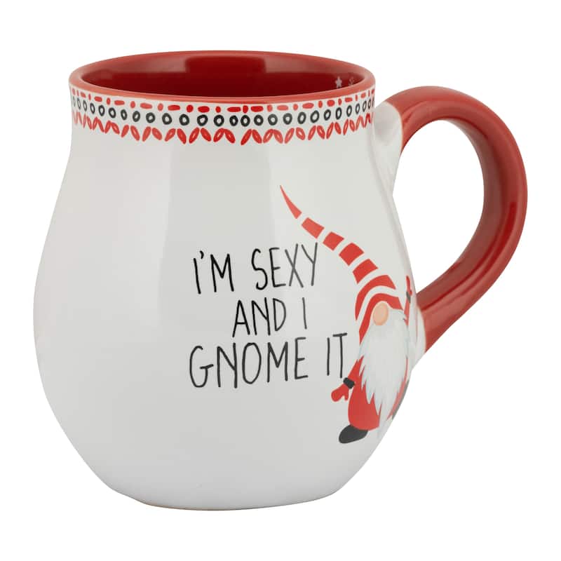 10 Strawberry Street Holiday Gnome Mugs