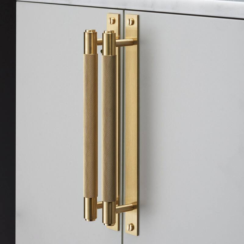 Buster + Punch UPB-054578 Cross 4-15/16" Center to Center Luxury - Brass